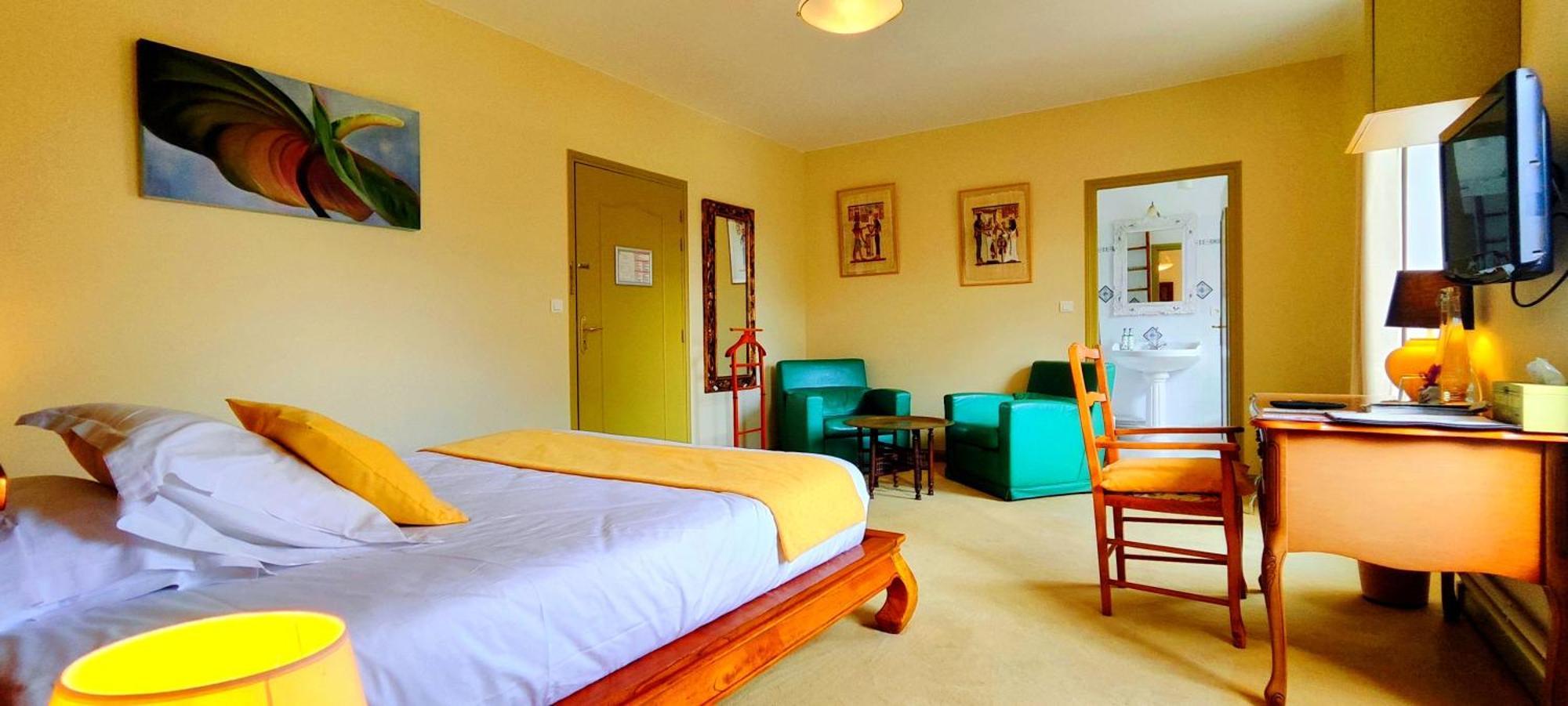 Logis Hotels Domaine Du Chatelard 狄拉克 外观 照片