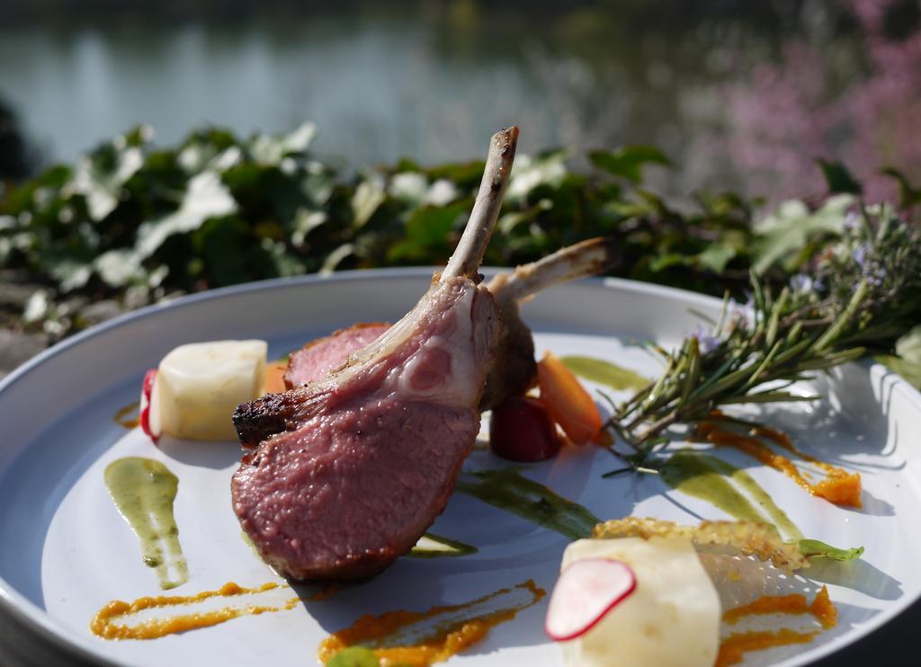 Logis Hotels Domaine Du Chatelard 狄拉克 外观 照片